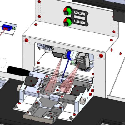 Outillage ergonomique à double tiroir avec marquage laser et contrôle vision